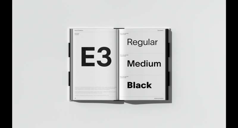 Equals Three brand guide 3 by FCKLCK Studio