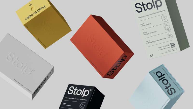 Packaging colours for Stolp rebranding by FCKLCK Studio